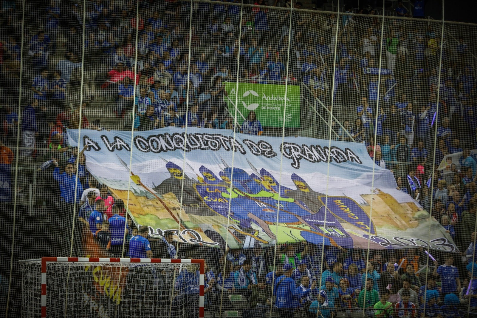 Momento del primer encuentro de la Copa de España, disputado entre el Barcelona y el Viña Albali de Valdepeñas.