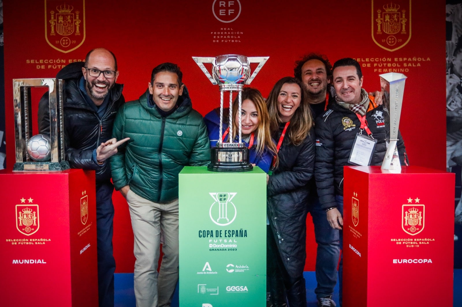 Momento del primer encuentro de la Copa de España, disputado entre el Barcelona y el Viña Albali de Valdepeñas.
