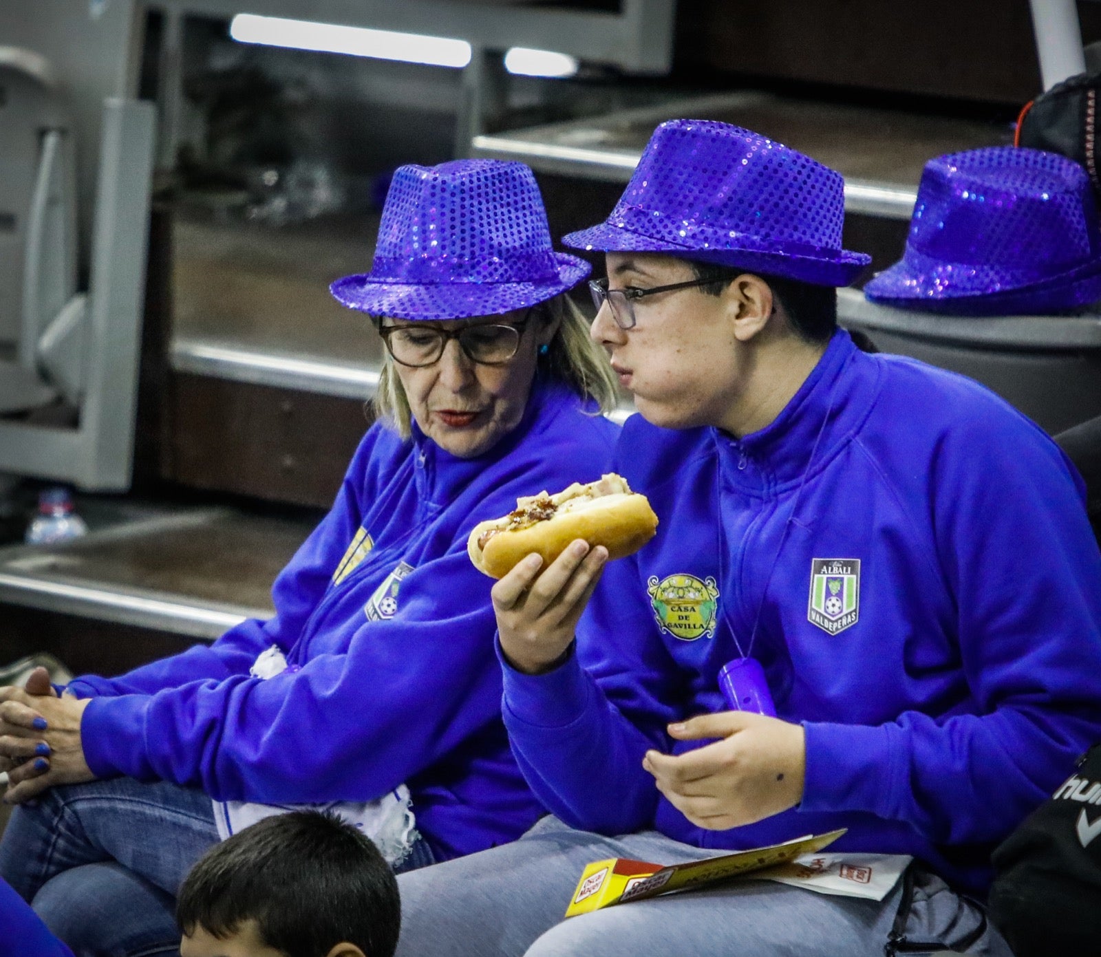 Momento del partido entre el Movistar y el Antequera.