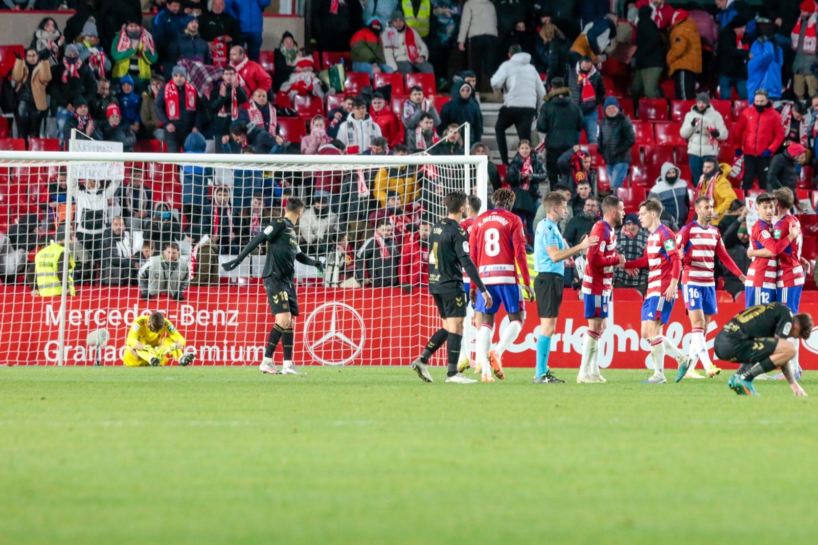 Las mejores imágenes del partido disputado en Los Cármenes