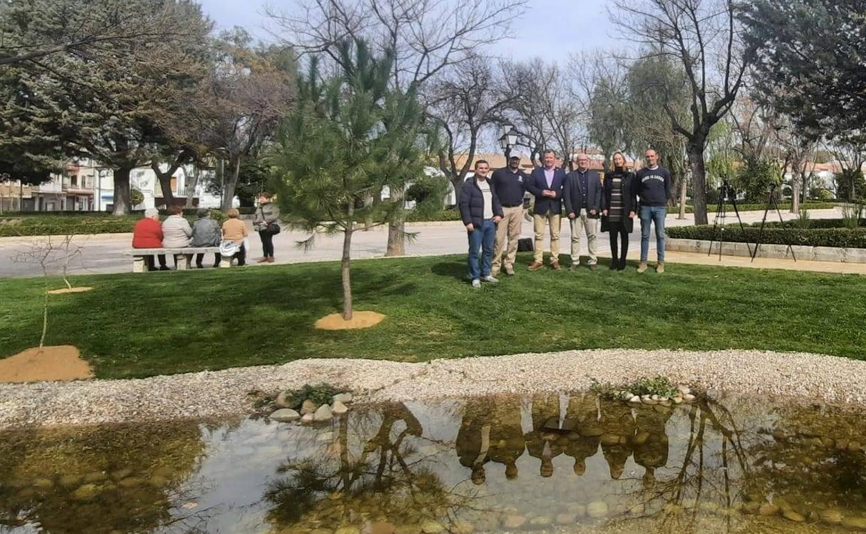 Visita al estanque del Parque Municipal de Torredonjimeno. 