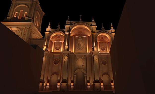 Nuevas luces en la catedral de Granada para conquistar la noche