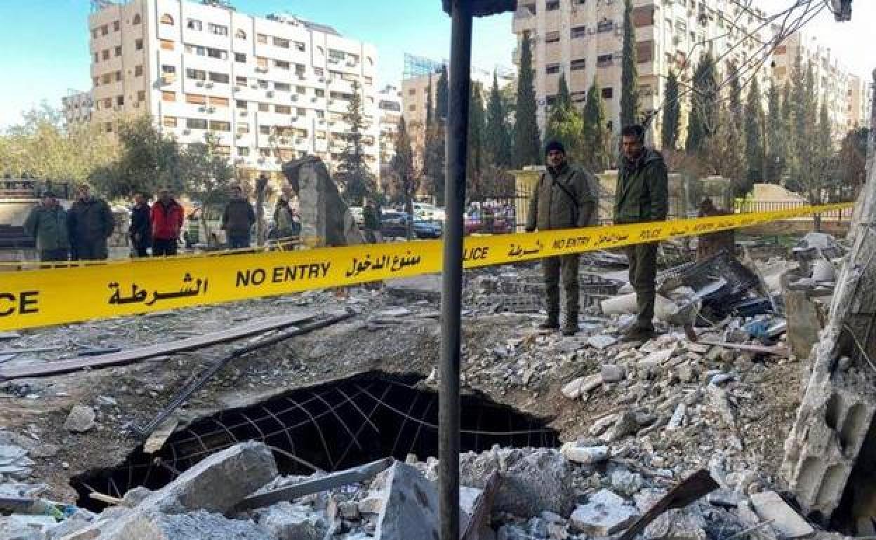 Un bombardeo israelí deja al menos quince muertos en la capital de siria | ideal
