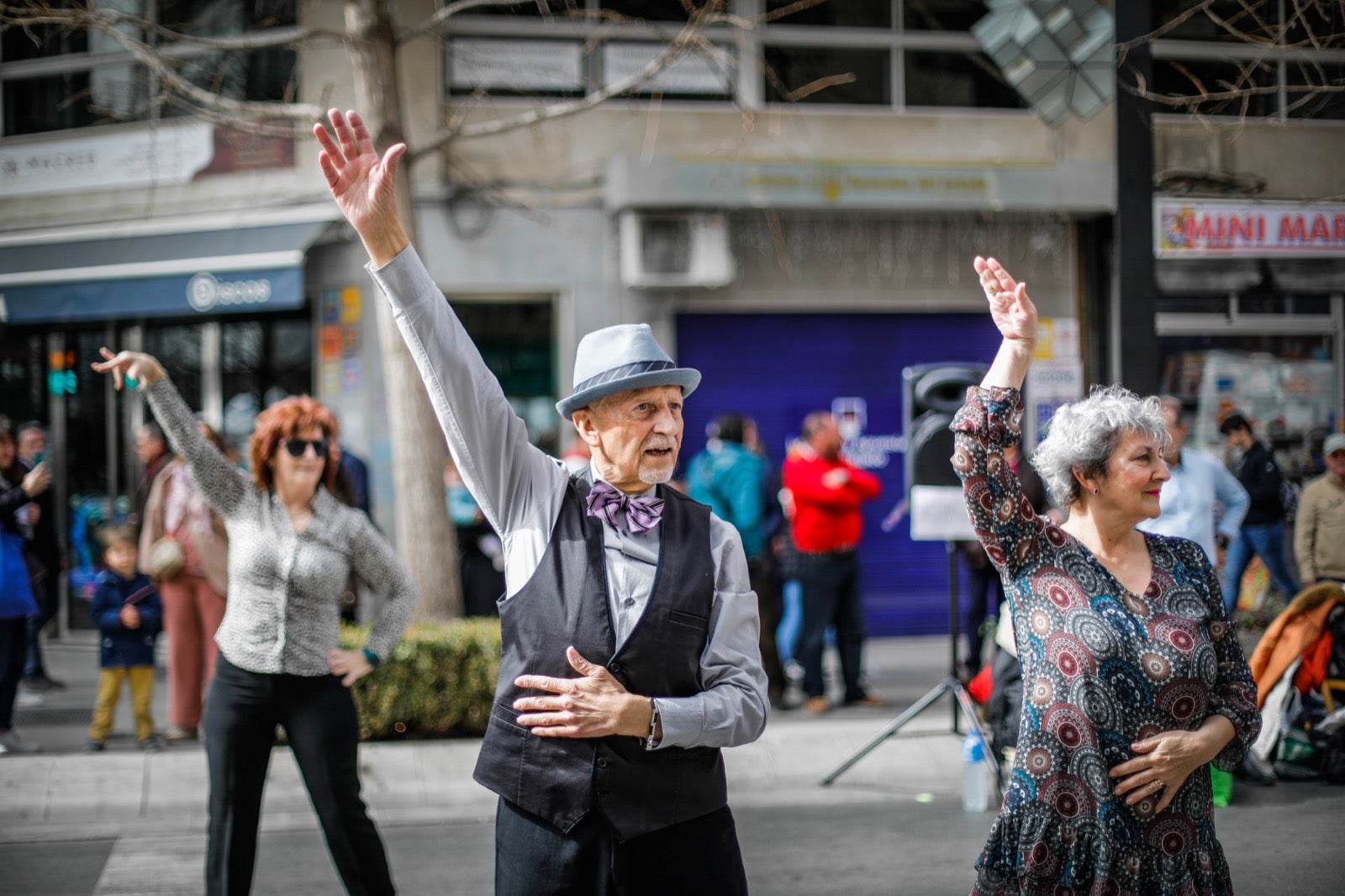 Actividades de todo tiop en el centro de la ciudad con motivo del día sin coches