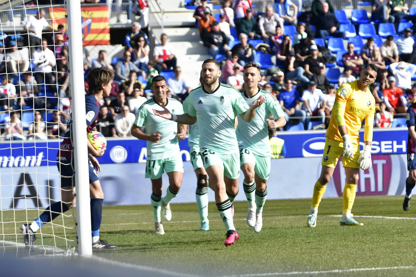 Las instantáneas del encuentro en el Alcoraz