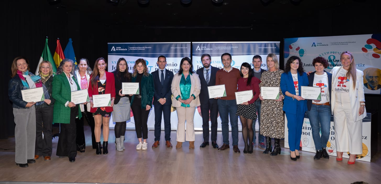 Premiados en el acto celebrado en Mancha Real. 