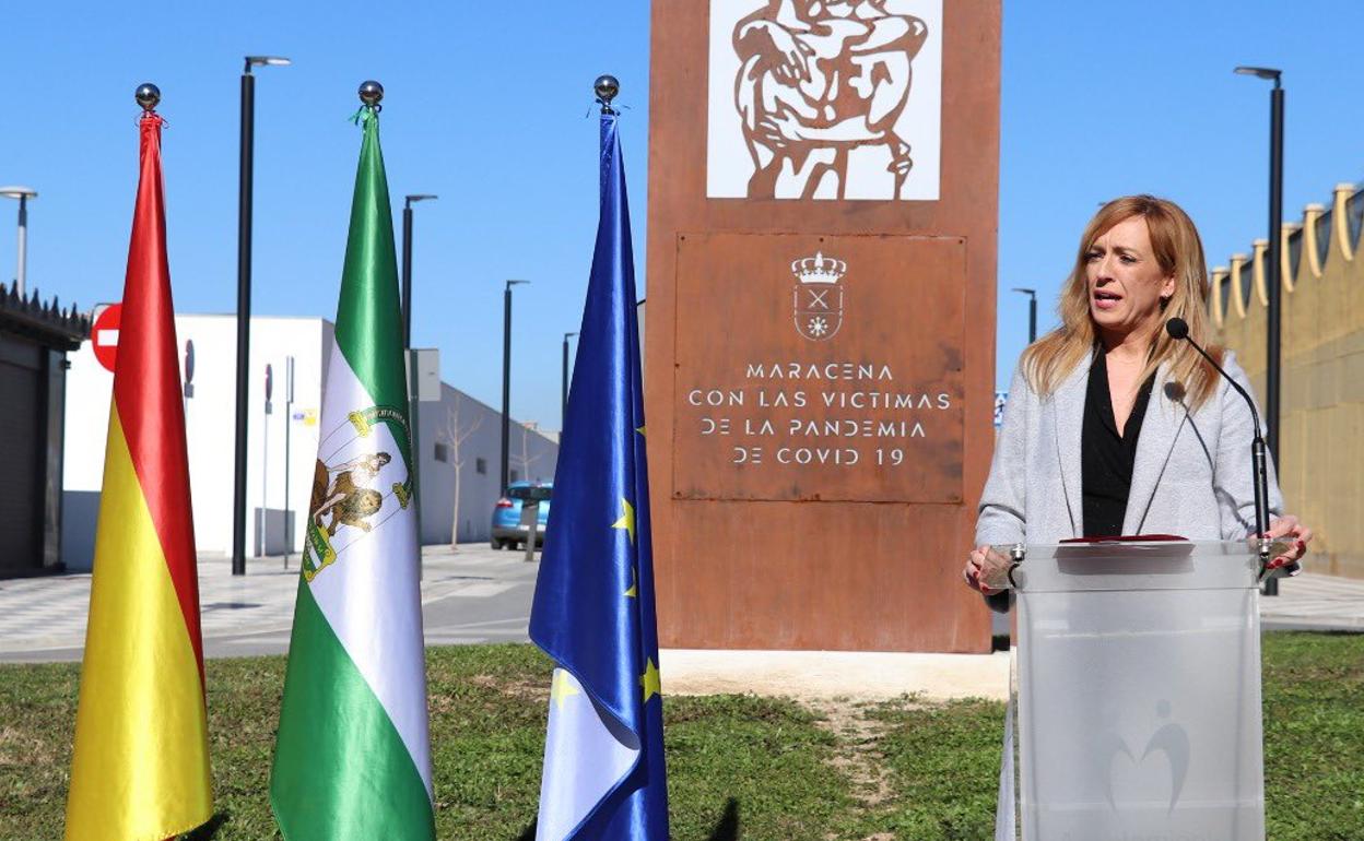 Berta Linares, alcaldesa de Maracena.