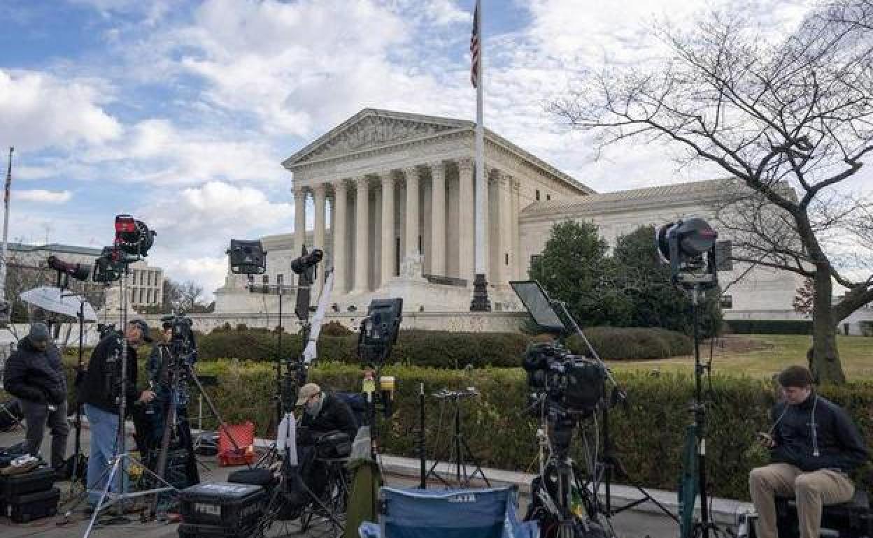 El Tribunal Supremo de Estados Unidos este martes.