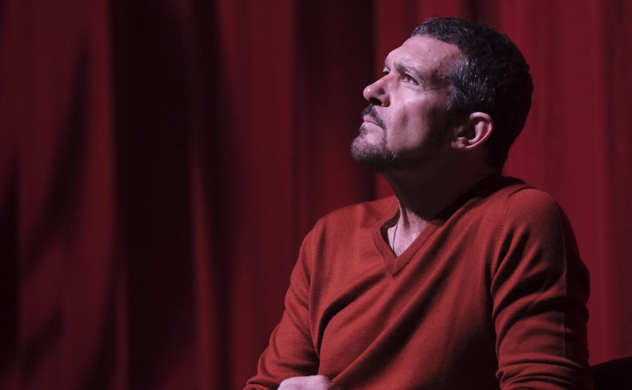 Antonio Banderas, en la presentación el martes del nuevo ciclo musical del Soho. 