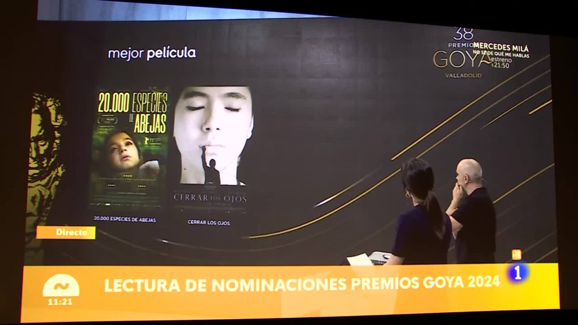 '20.000 especies de abejas' y 'La sociedad de la nieve', favoritas a los Goya