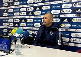 David Campaña habló de la intensa semana de trabajo con su plantilla después de las vacaciones navideñas.