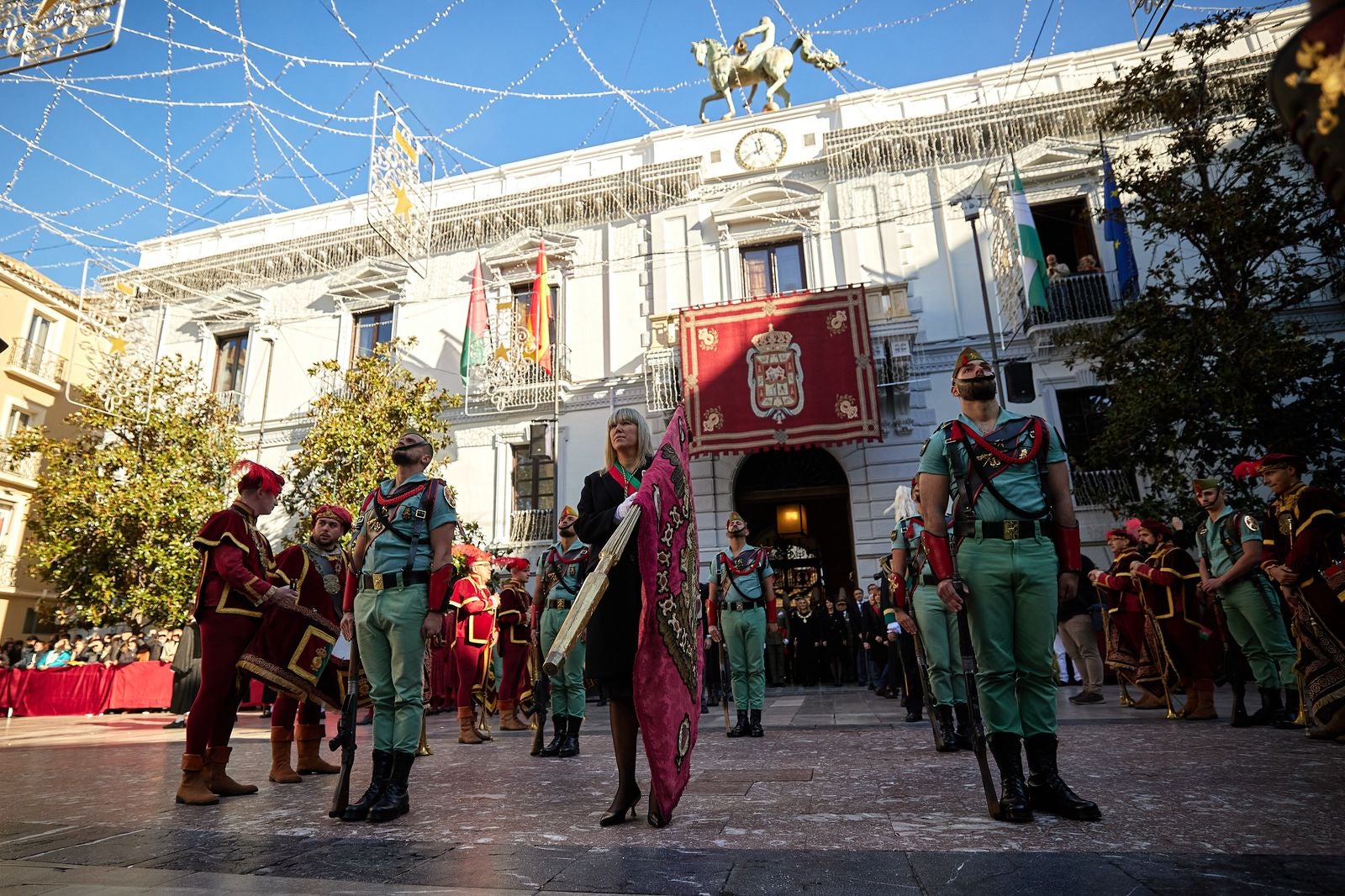 El día de la Toma de Granada, en imágenes