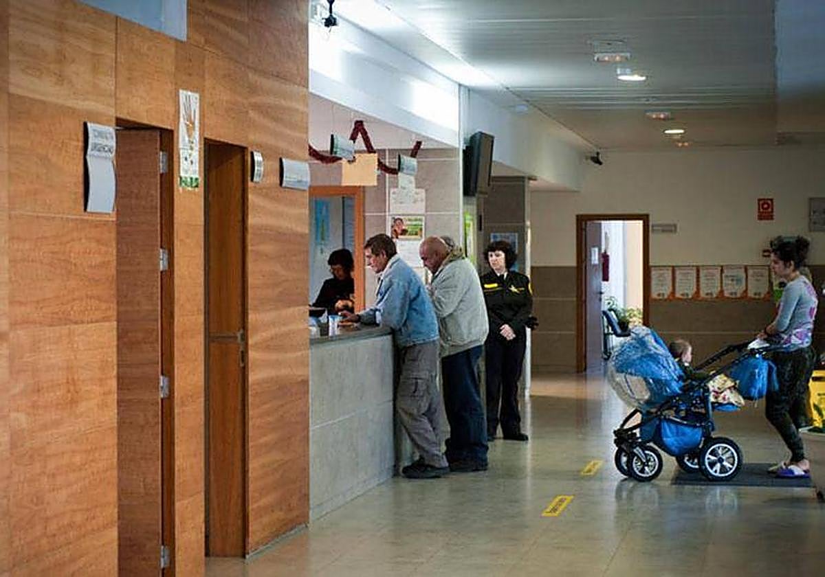 Interior del centro de salud de Albolote, en imagen de archivo.