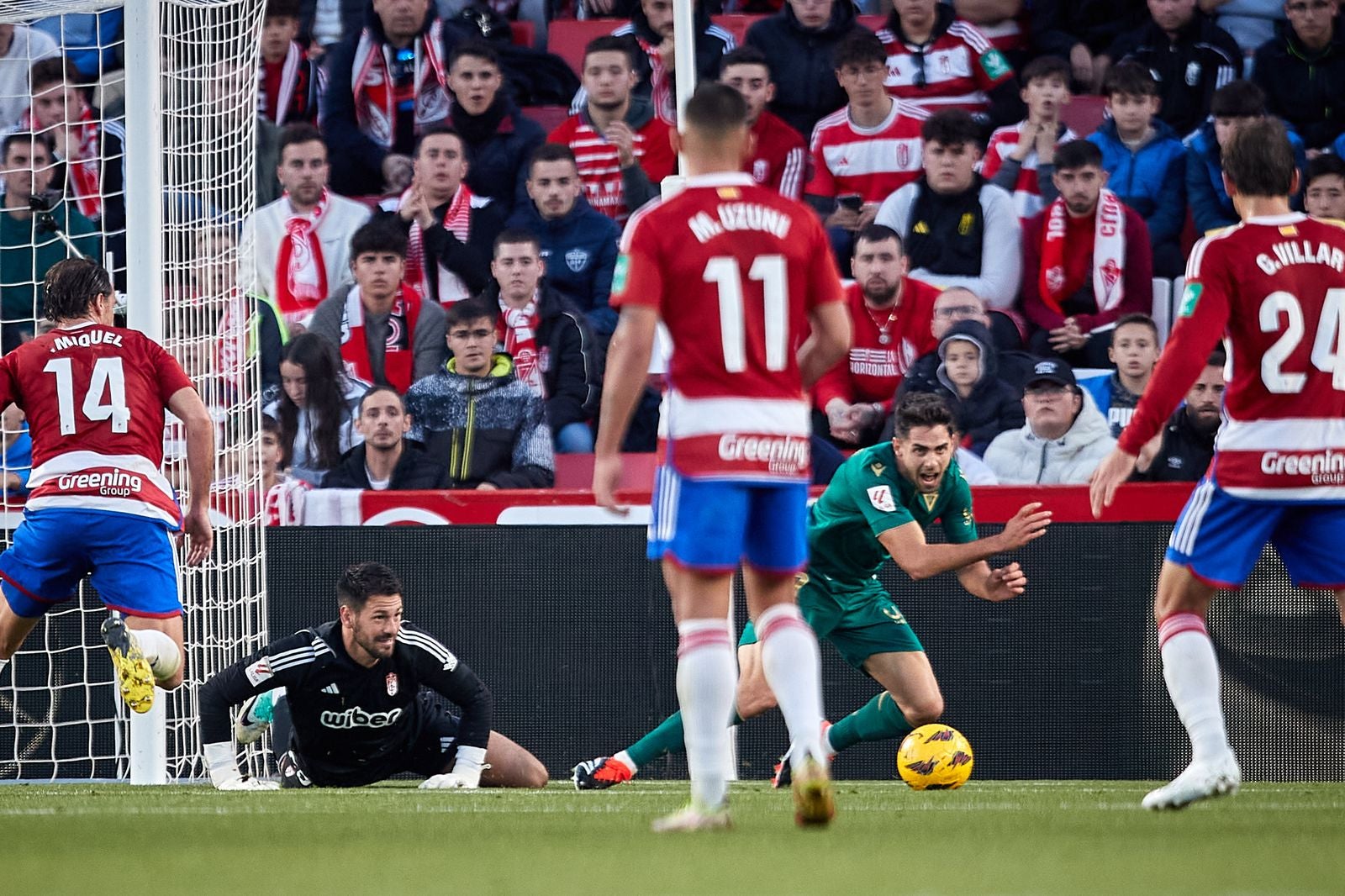 Las mejores imágenes del Granada - Cádiz