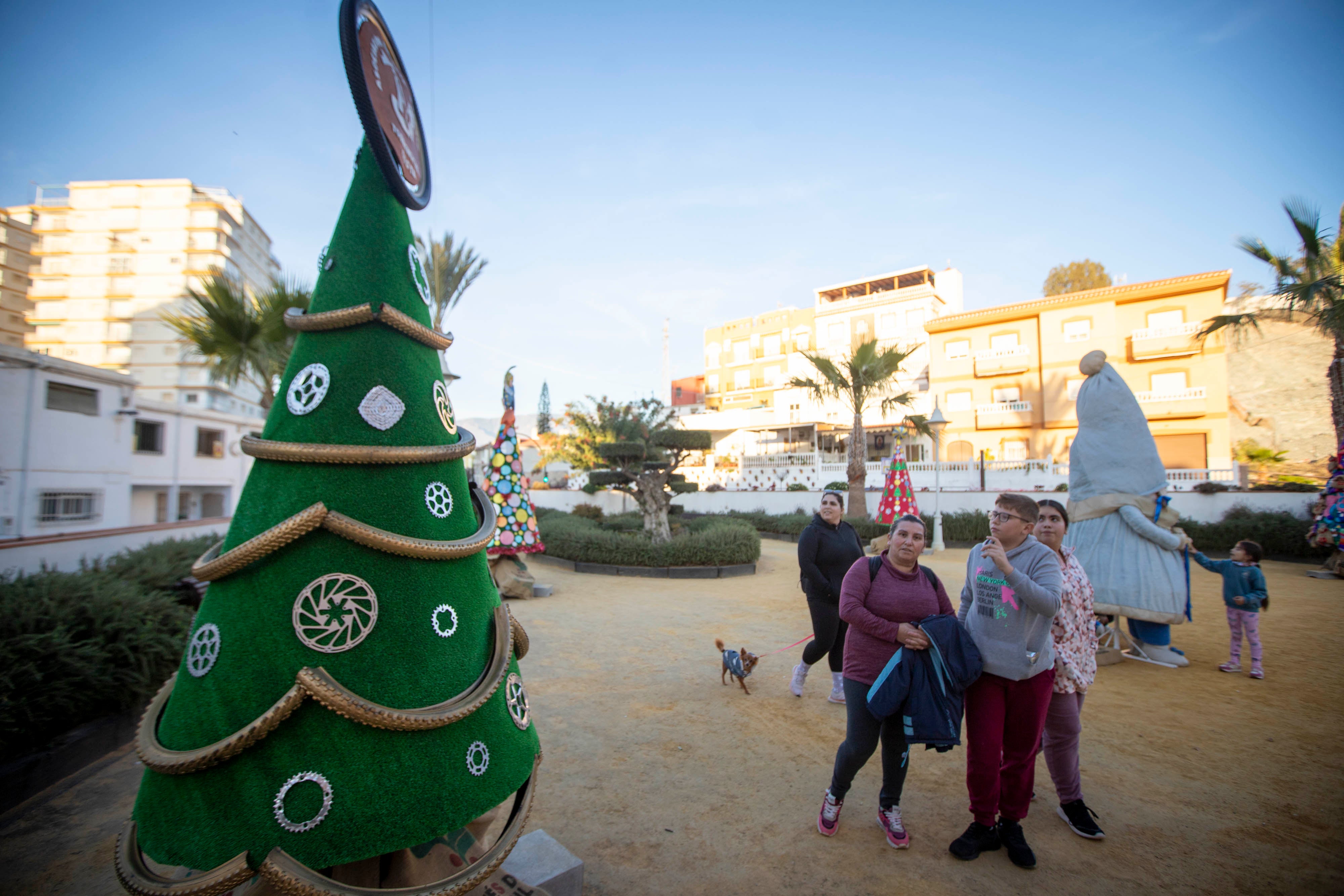 Las imágenes de los árboles de Navidad que tocan todas las ramas en Torrenueva