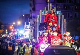 Cabalgata de Reyes en Granada.
