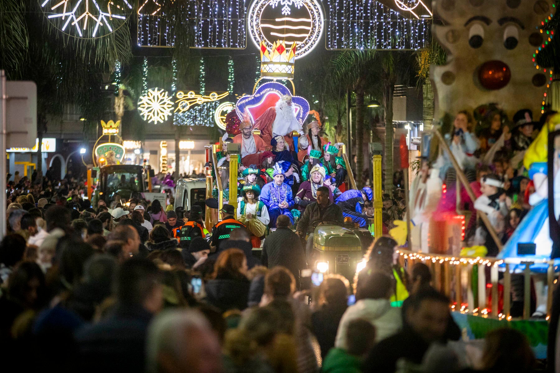 La cabalgata de Motril, en imágenes