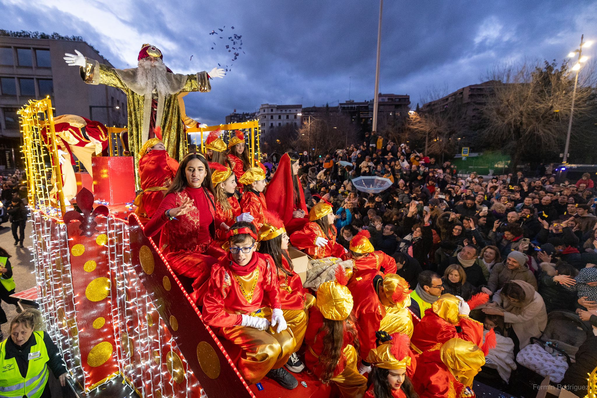 Las imágenes de la ilusión en la Cabalgata de Granada