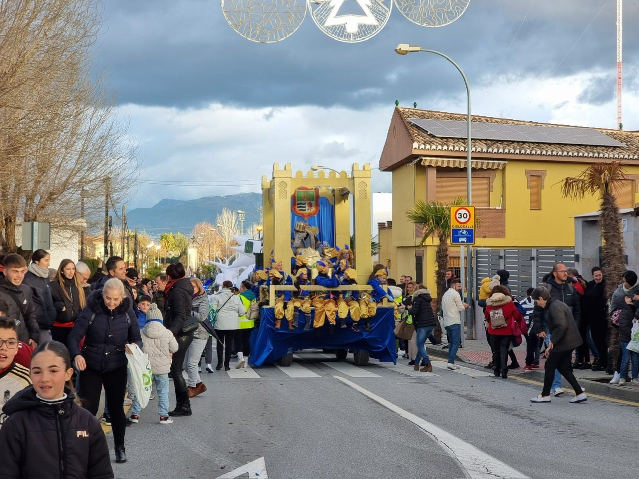 La cabalgata de Cúllar Vega.