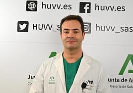 Óscar Cazorla es también el jefe de servicio de la especialidad en el Hospital Clínico de Málaga.