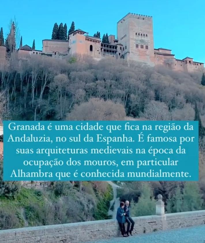 Imagen secundaria 2 - Historias en Instagram del viaje a Granada.