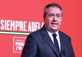 Juan Espadas, secretario general del PSOE-A