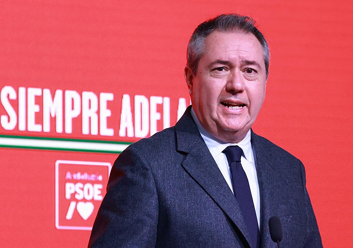 Juan Espadas, secretario general del PSOE-A