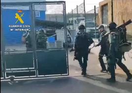 La Guardia Civil da por desarticulada en Almería la organización de 'Bubu', el «criminal más activo del sur»
