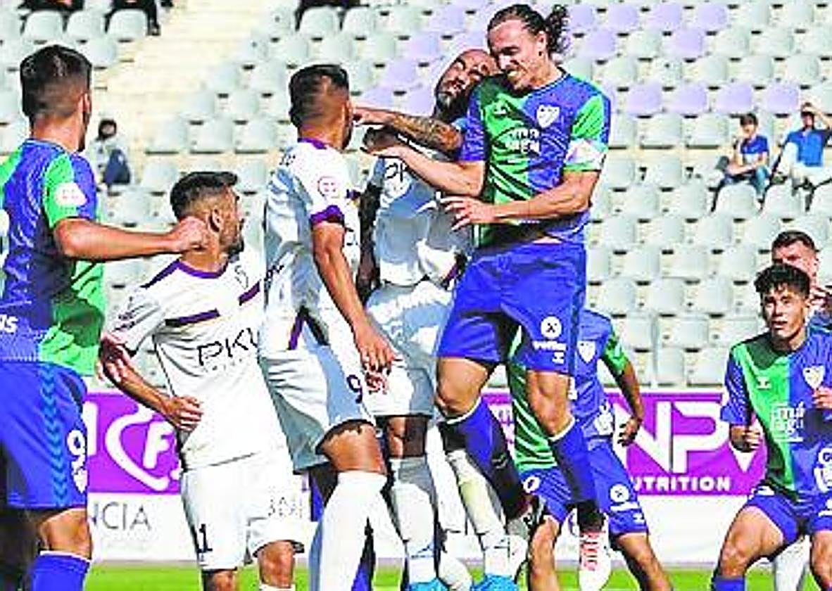 Un partido en La Victoria.