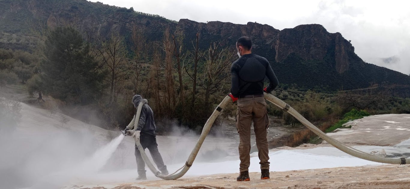 De un mar de olivos a set de rodaje: la transformación de la Argumosa, en imágenes