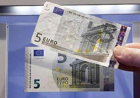 Dibuja un billete de 5 euros y descubre dónde ha llegado años después.