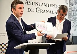 Jorge Saavedra (i) y Juan Ramón Ferreira.