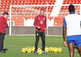 Gaizka Garitano prepara el partido ante el Real Madrid.