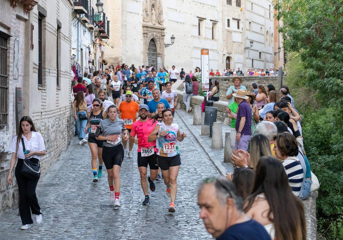 Instante de la Media Maratón de Granada de 2023.