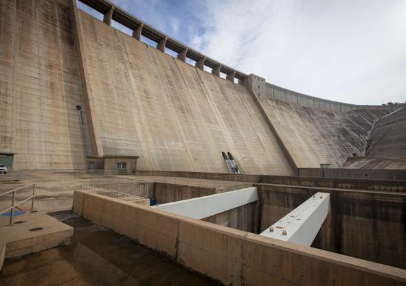 Imagen secundaria 1 - Lugar en el que se va a instalar la central hidroléctrica.