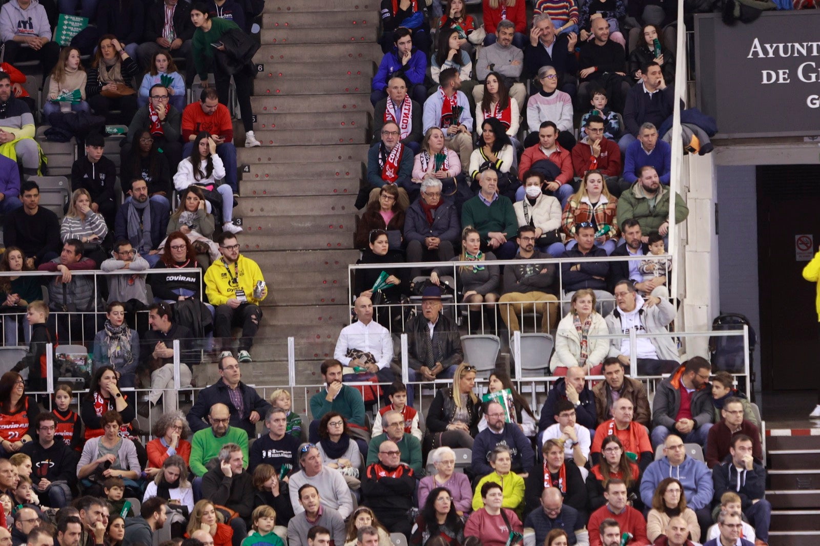 Encuéntrate en las gradas del Palacio durante el Covirán-Barcelona