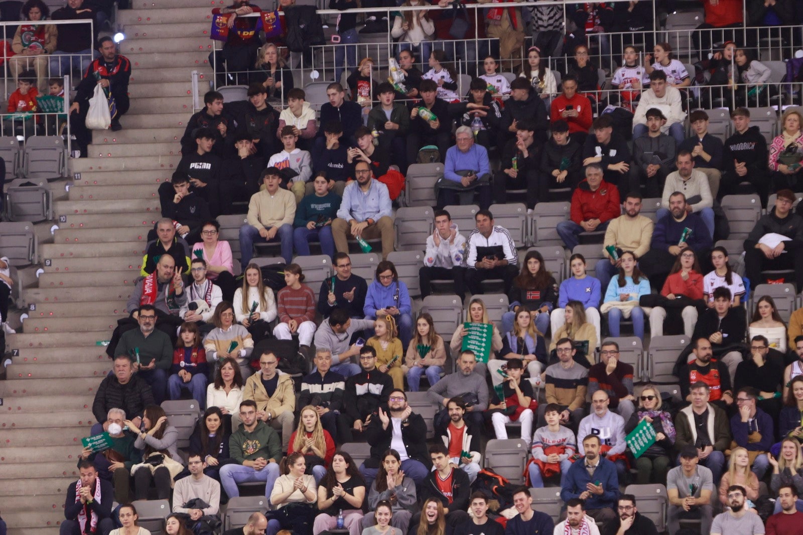 Encuéntrate en las gradas del Palacio durante el Covirán-Barcelona