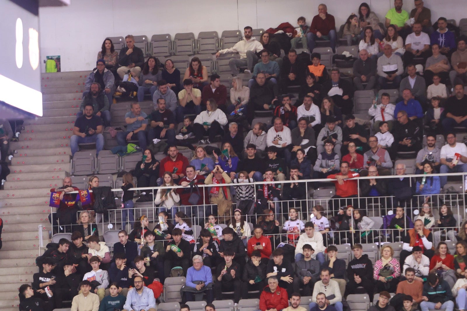 Encuéntrate en las gradas del Palacio durante el Covirán-Barcelona