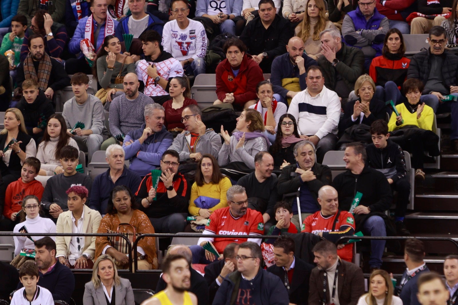 Encuéntrate en las gradas del Palacio durante el Covirán-Barcelona