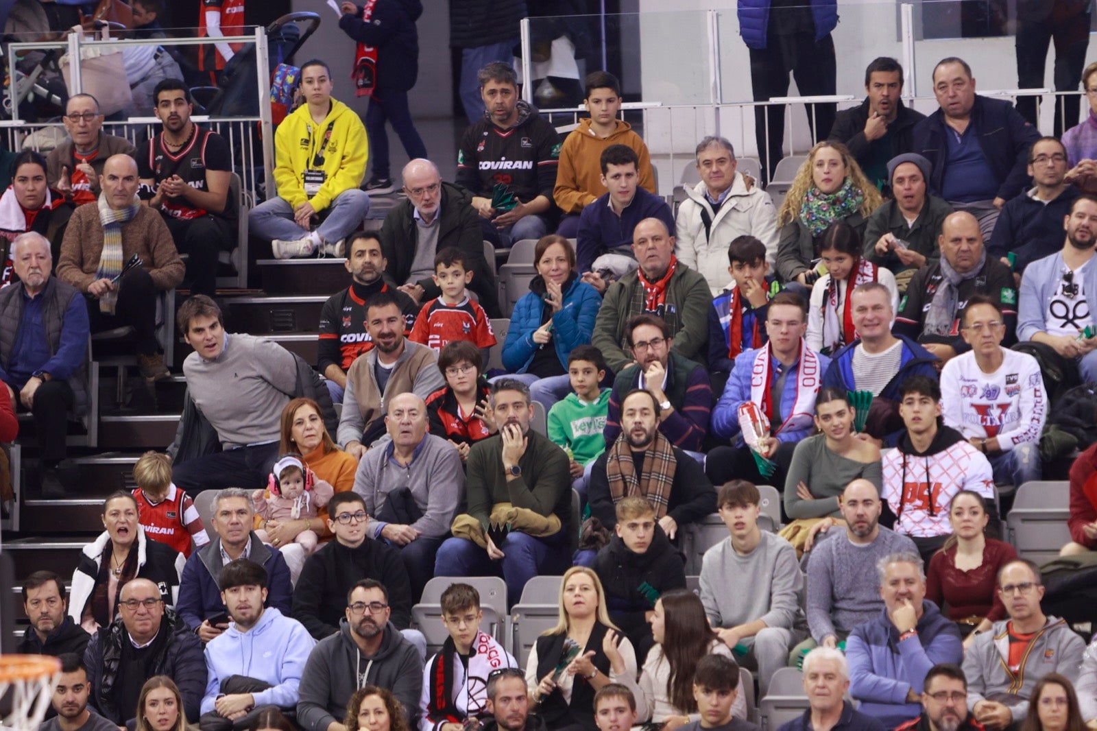 Encuéntrate en las gradas del Palacio durante el Covirán-Barcelona