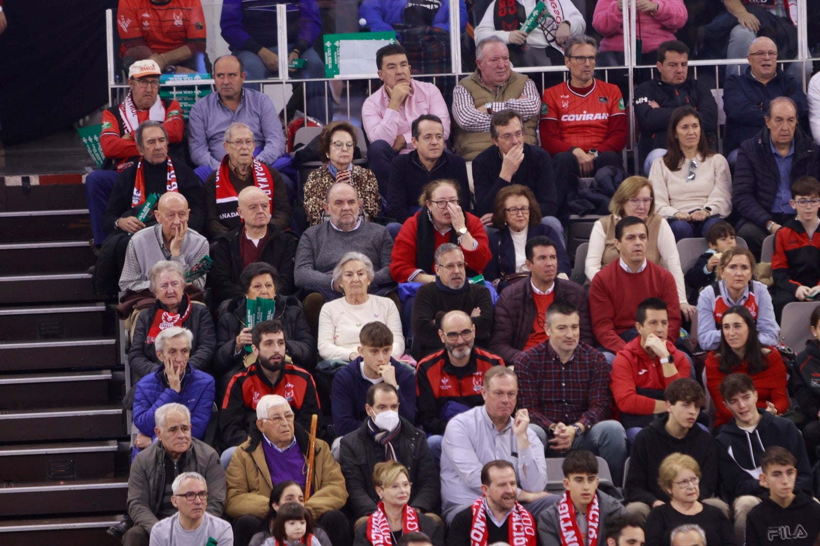 Encuéntrate en las gradas del Palacio durante el Covirán-Barcelona