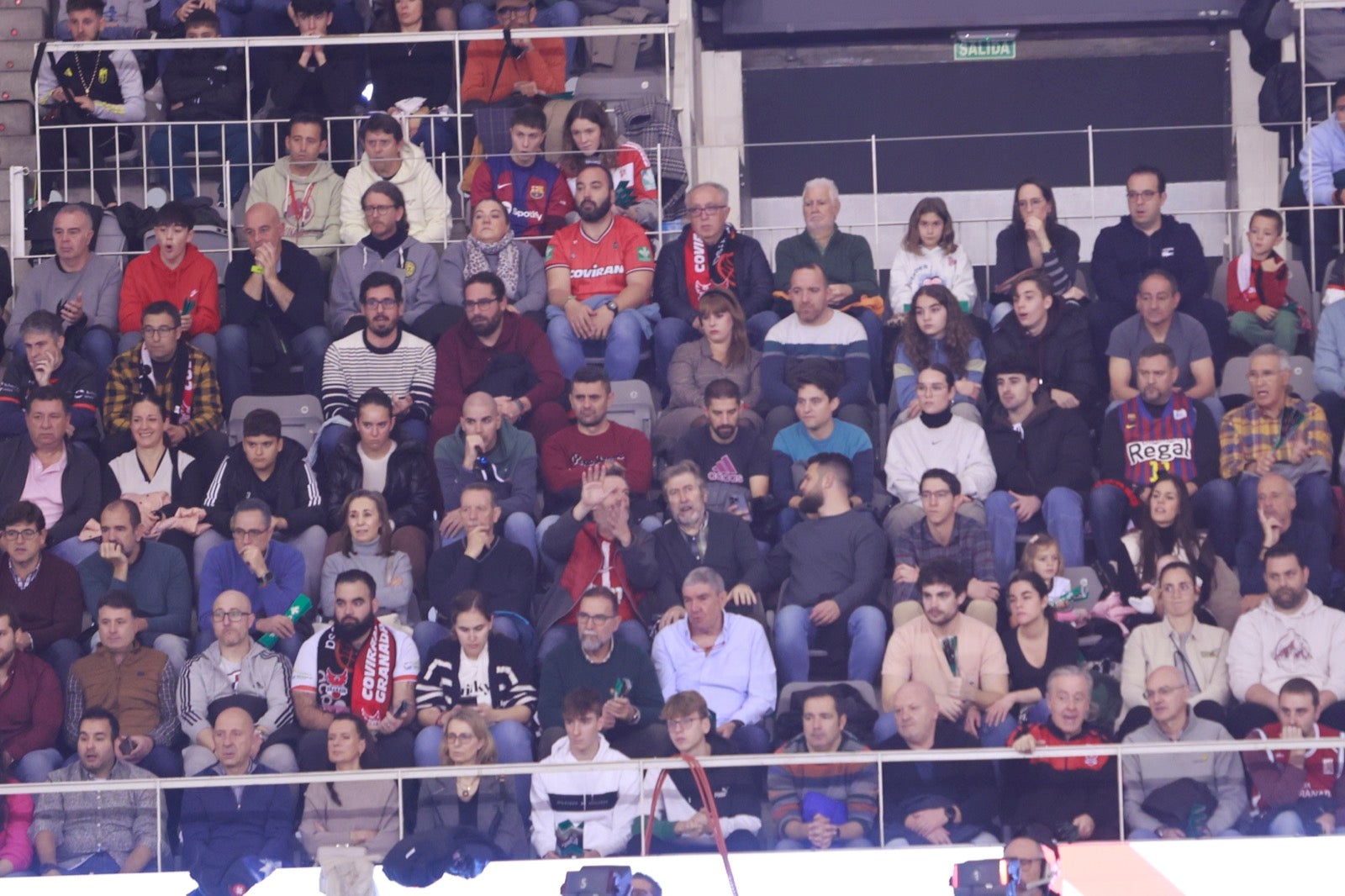 Encuéntrate en las gradas del Palacio durante el Covirán-Barcelona