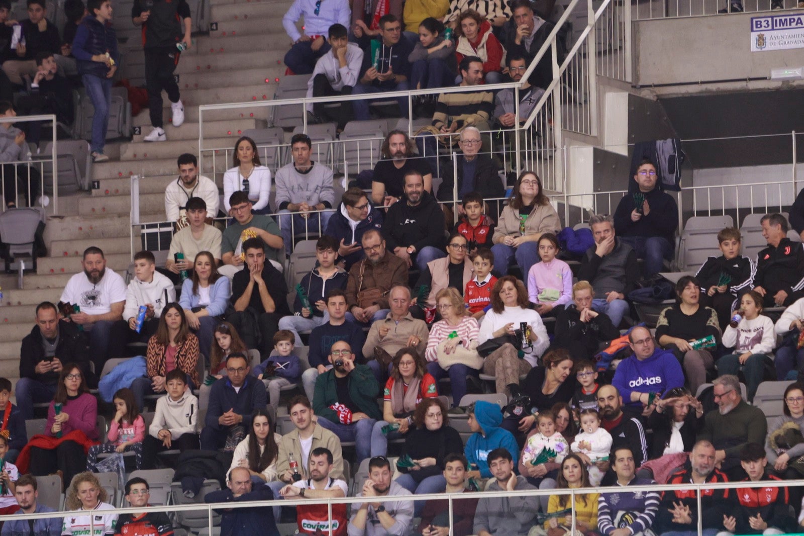 Encuéntrate en las gradas del Palacio durante el Covirán-Barcelona