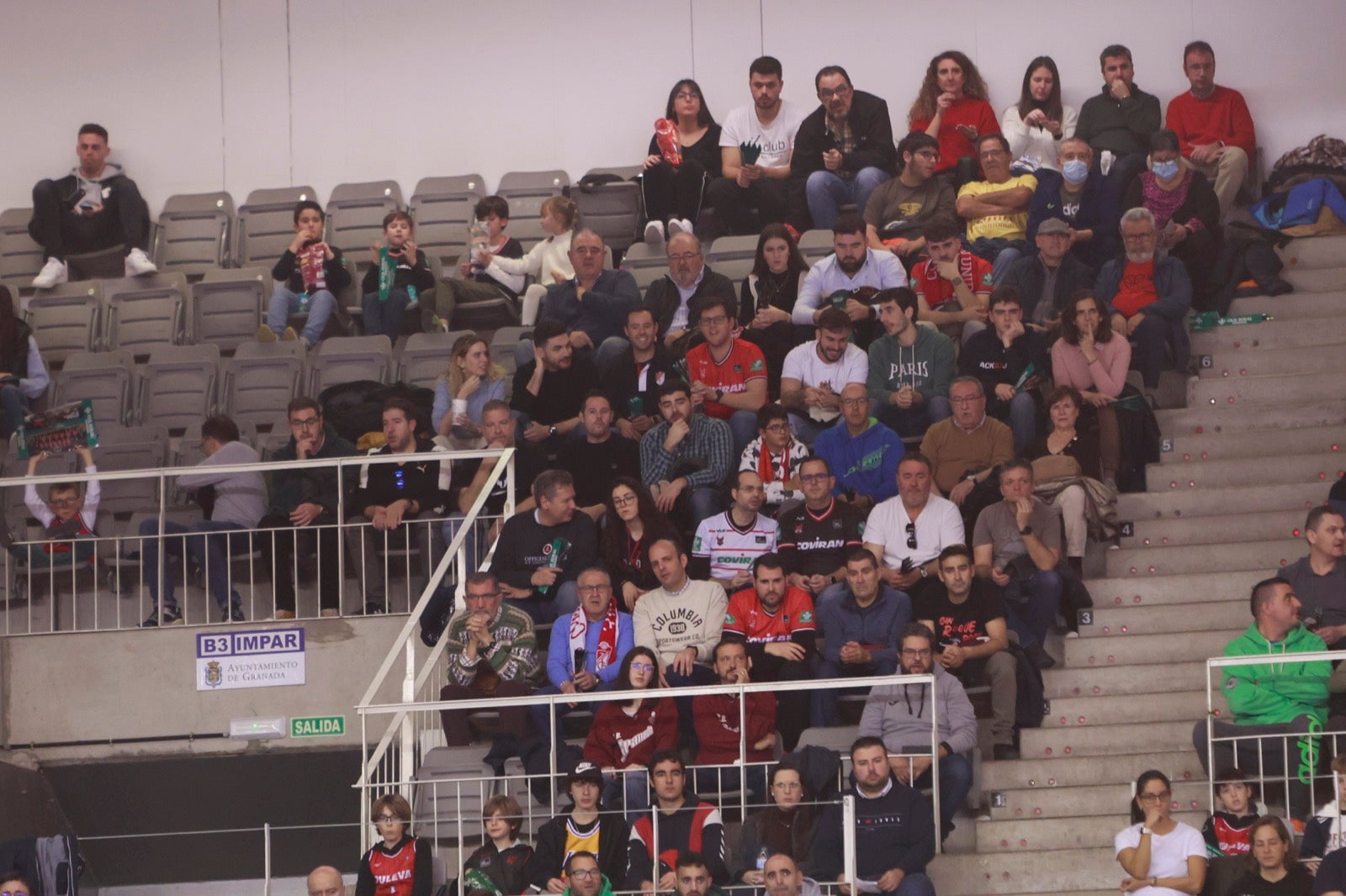 Encuéntrate en las gradas del Palacio durante el Covirán-Barcelona