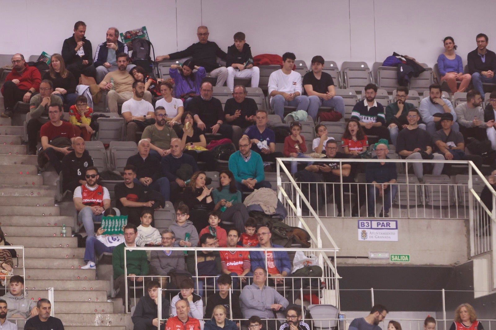 Encuéntrate en las gradas del Palacio durante el Covirán-Barcelona