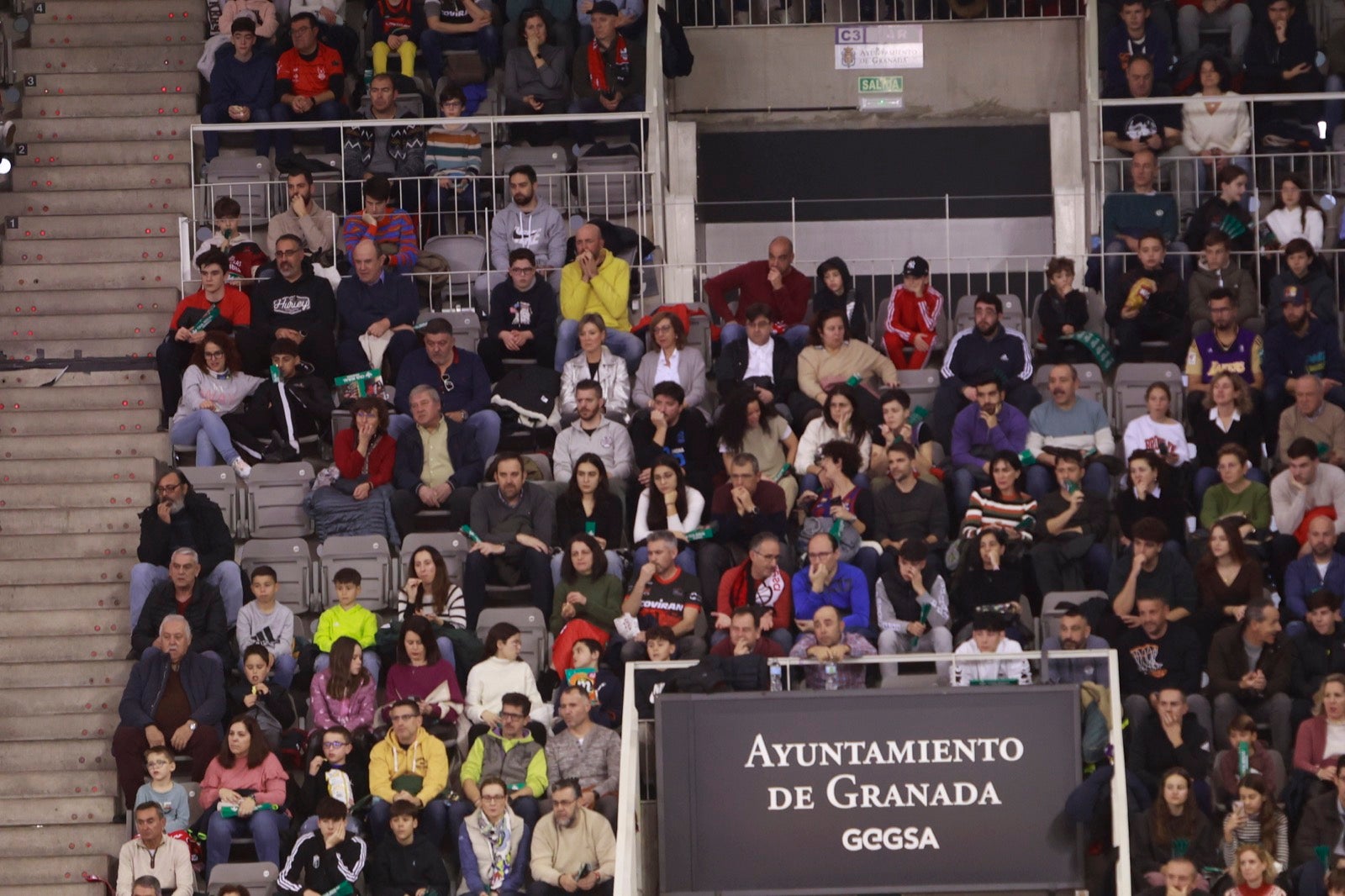 Encuéntrate en las gradas del Palacio durante el Covirán-Barcelona
