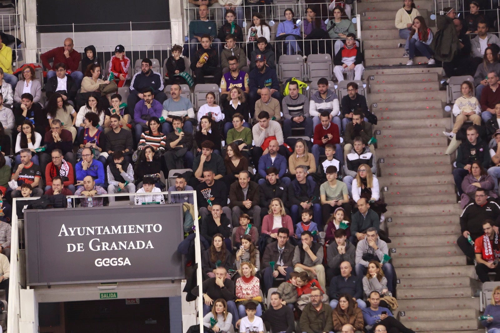 Encuéntrate en las gradas del Palacio durante el Covirán-Barcelona