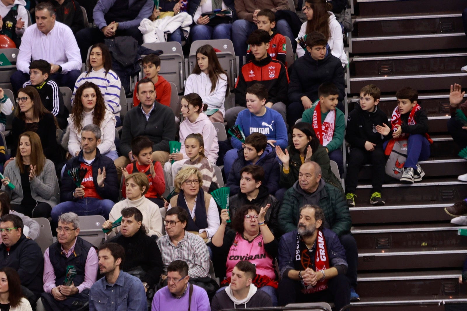 Encuéntrate en las gradas del Palacio durante el Covirán-Barcelona