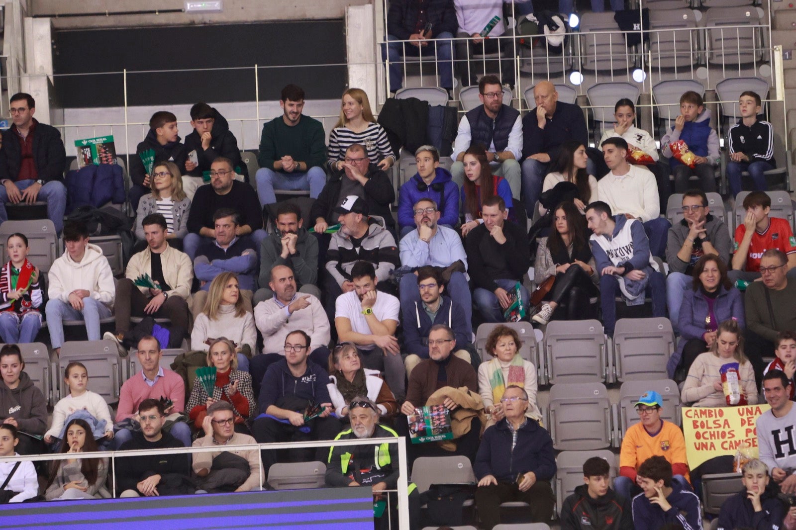 Encuéntrate en las gradas del Palacio durante el Covirán-Barcelona