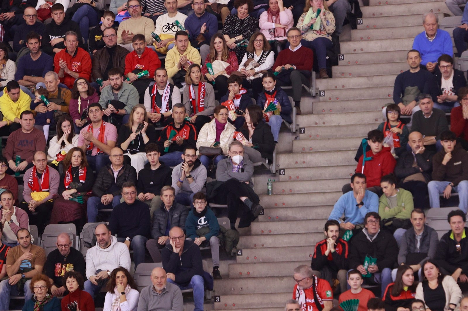 Encuéntrate en las gradas del Palacio durante el Covirán-Barcelona